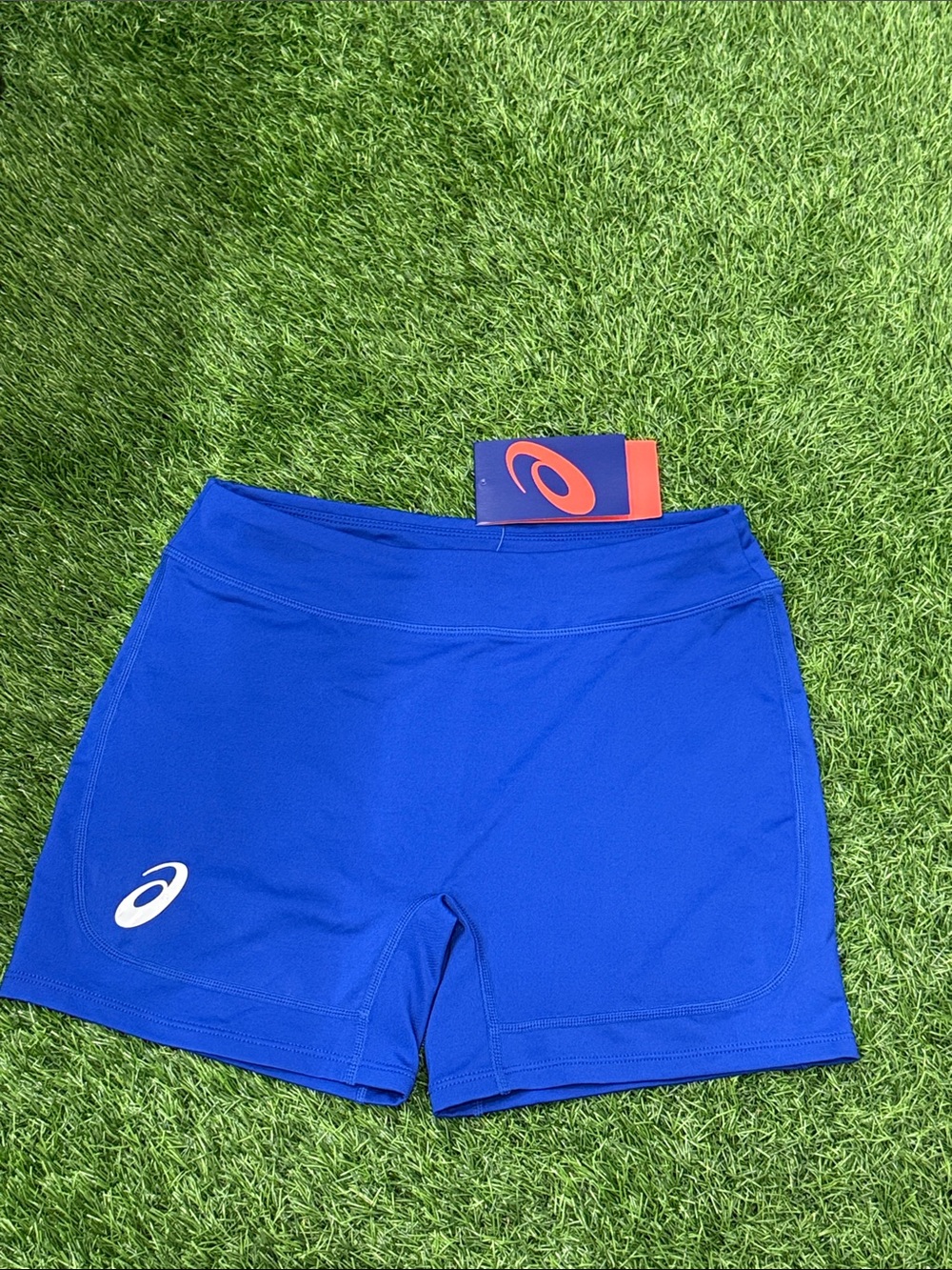 Asics Royal Blue Girls' Athletic Shorts